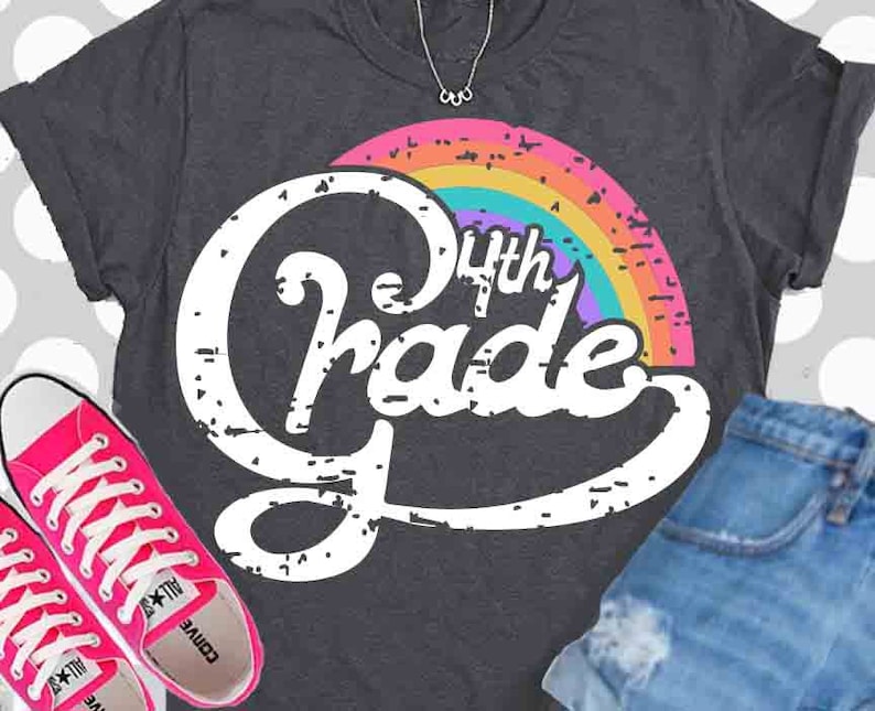 Download Clip Art Fourth 4th Grade Svg School Shorts And Lemons Elementary Teacher 4th Shirt Svg Fourth Grade Rainbow Retro Teacher Svg Dxf Art Collectibles