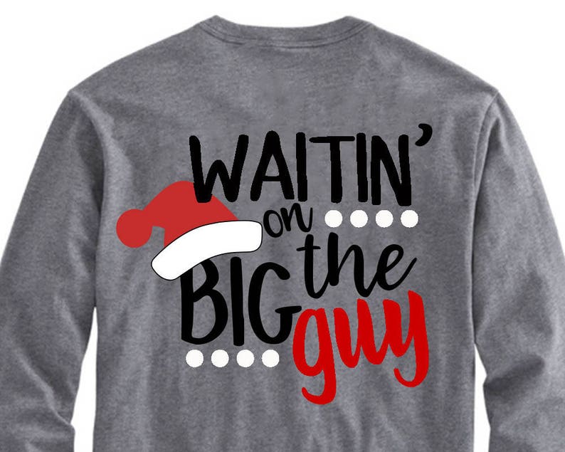 Download Santa svg elf Waitin on the Big Guy svg Christmas cut file ...