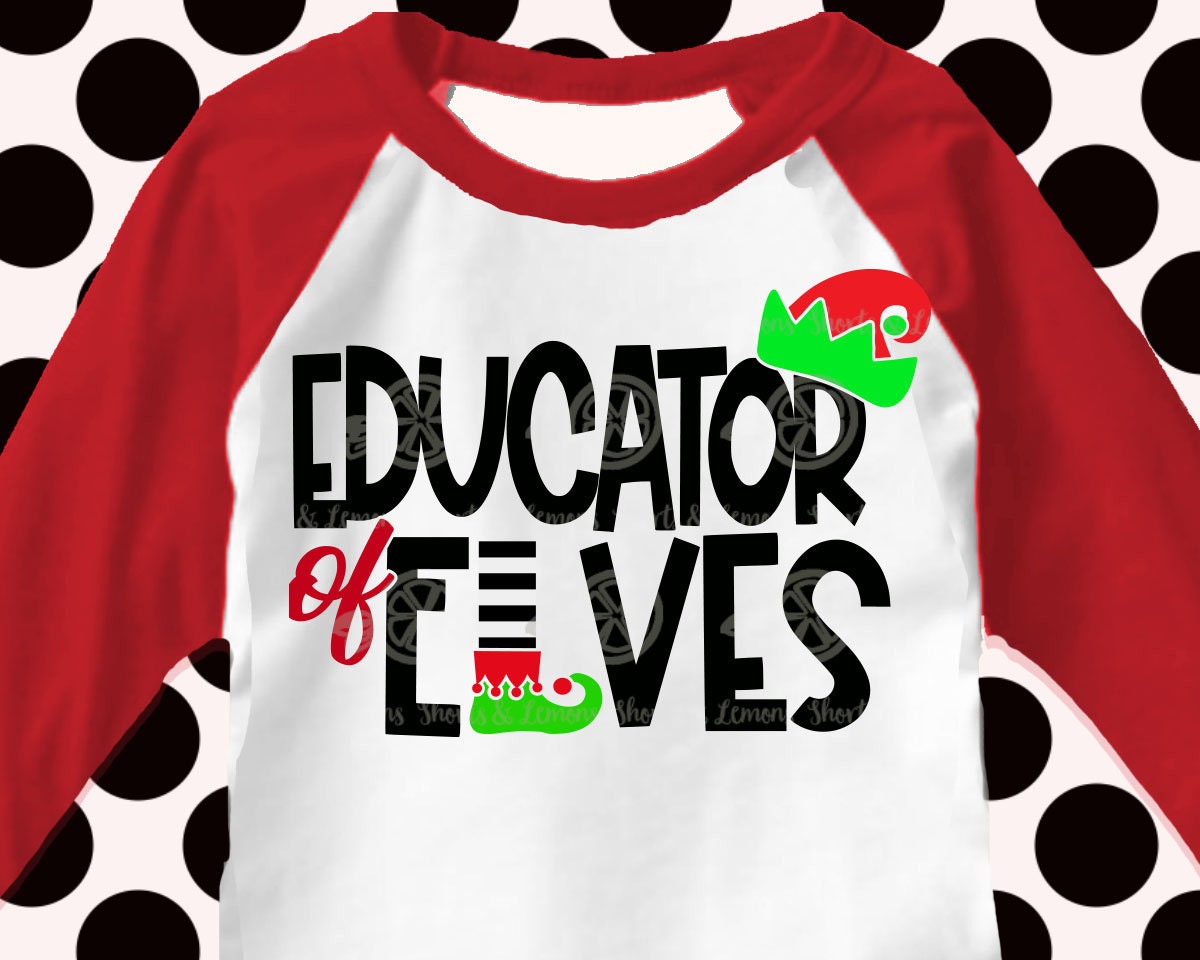 Elf Teacher Shirt - Etsy