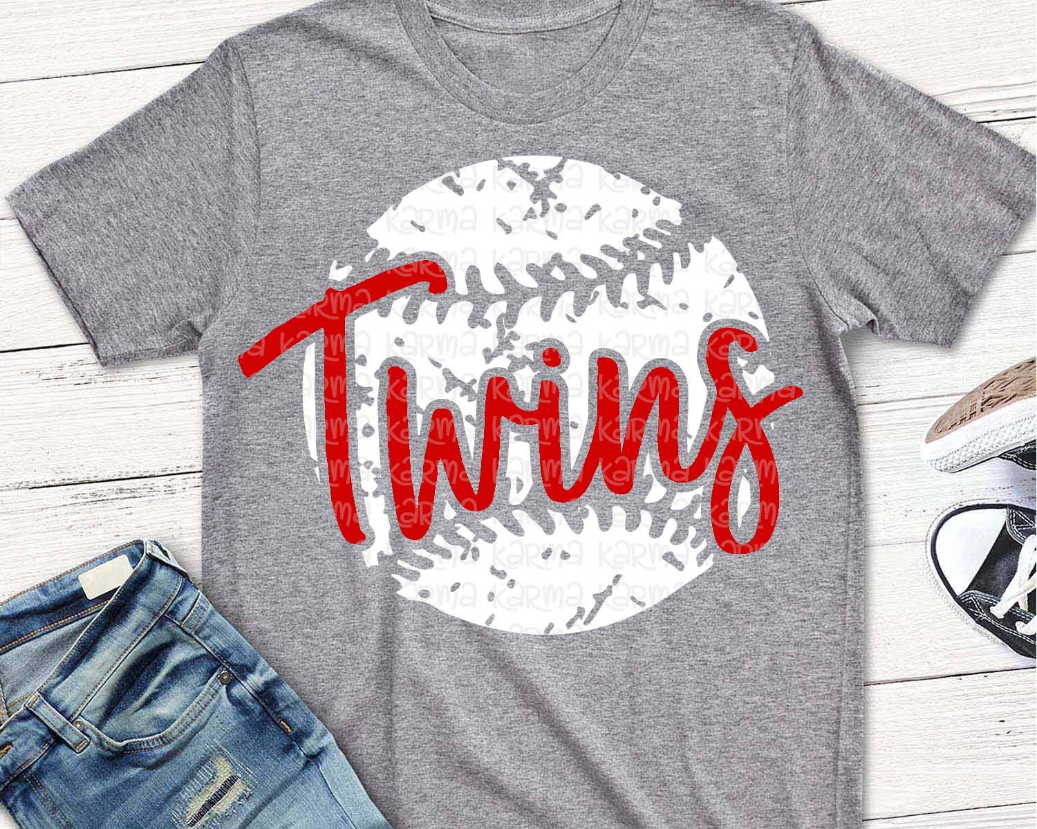 MLB Minnesota Twins GL Baseball Tee Shirt Boys