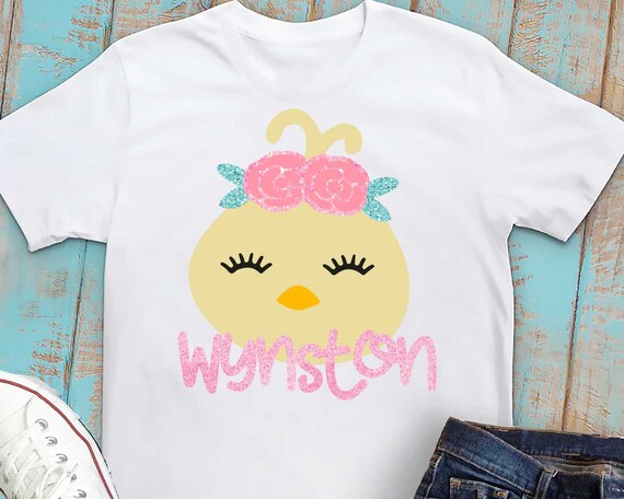 Easter chick svg, easter svg, Chick svg, girls birthday SVG, easter party,  eps, dxf, svg, little chick, chicken, easter, girls svg, baby