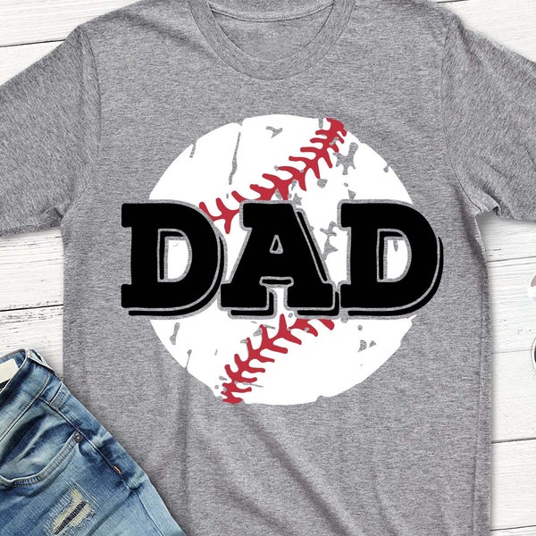 Baseball Dad svg, Baseball Daddy svg, baseball svg, fathers day svg, dad svg, dxf, svg, png,  iron on, shortsandlemons, digital download