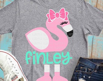 Flamingo svg, Etsy's newest flamingo svg, Summer svg, kids svg, beach svg, SVG, DXF, flamingo shirt, girls svg, shorts and lemons, cute svg