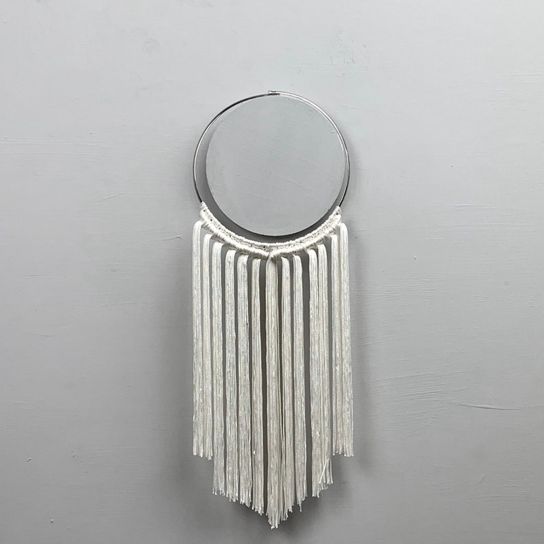 CLIO Long Macrame Fringe Necklace Alternative style Nu Goth necklace Modern Goth jewelry Gift ideas Statement Black Macrame necklace