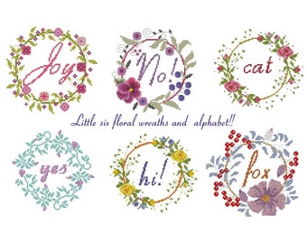 6 Inch Cross Stitch Etsy