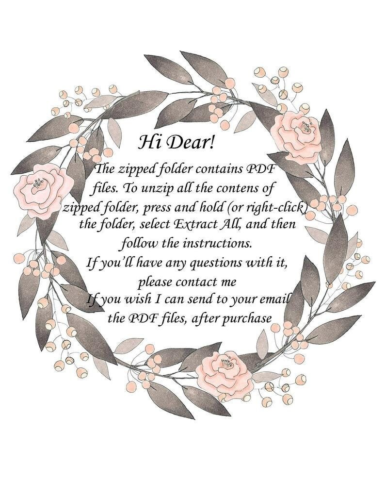 Full Alphabet Cross Stitch Pattern Big Letters Counted Cross Stitch Monogram 567 Monogram Floral Cross Stitch Flowers Set Of 26 Letters Embroidery Craft Supplies Tools Golden City Vn