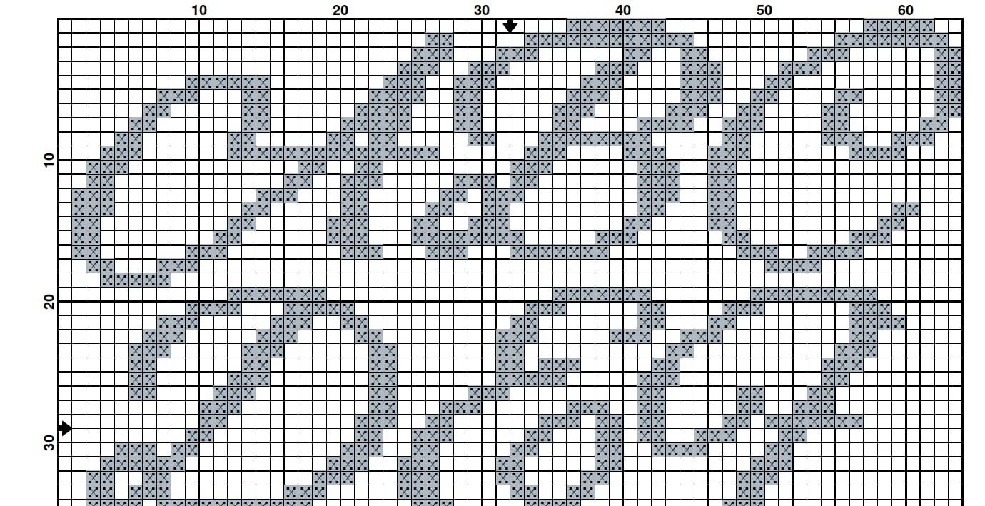 Full Alphabet Cross Stitch Pattern Cursive Font Italic Etsy UK