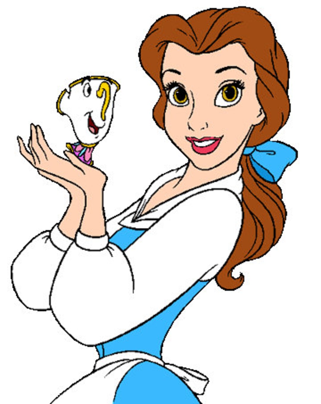 Belle and Chip Cross Stitch Pattern - Etsy