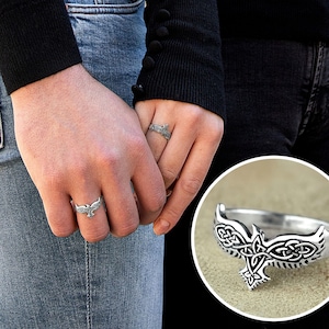 925 Sterling Silver Phoenix Ring