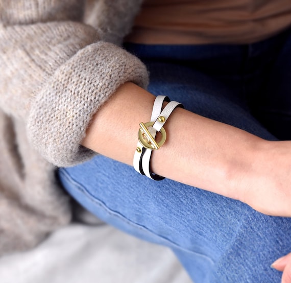 White wrap best sale bracelet