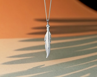 f\u00eate des m\u00e8res bouquet de plumes boh\u00e8me plumes naturelles bleu-vert id\u00e9e cadeau pour elle Collier original Jungle femme naturelle