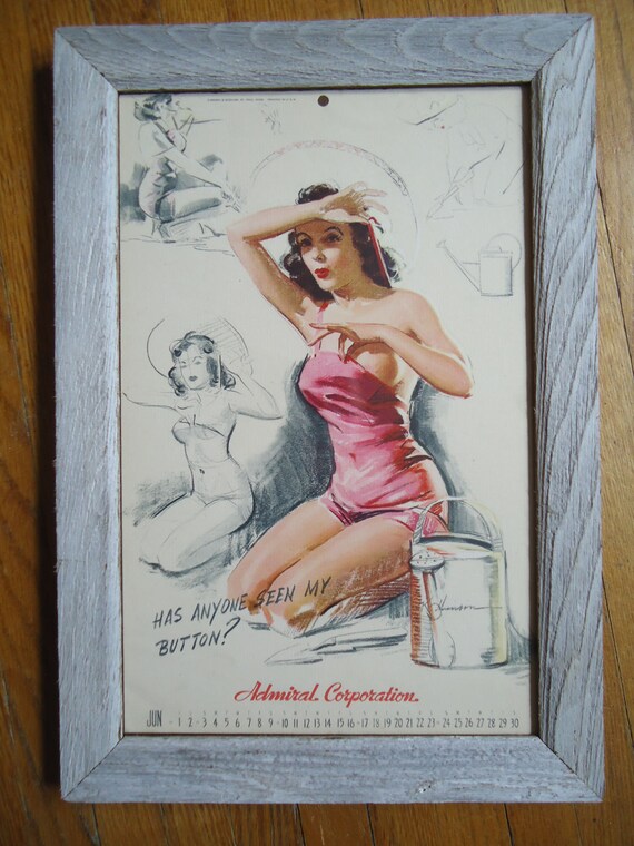 Vintage Pink Pinup Vintage 1945 Ko Munson Pinup Vintage Etsy