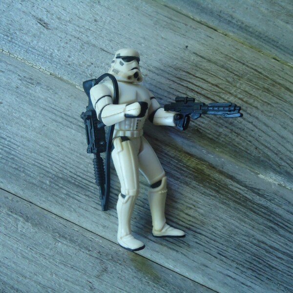 Vintage Stormtrooper toy - 1995 Star Wars toy - Vintage Stormtrooper - Action figure - Stormtrooper action figure - Star Wars toy -