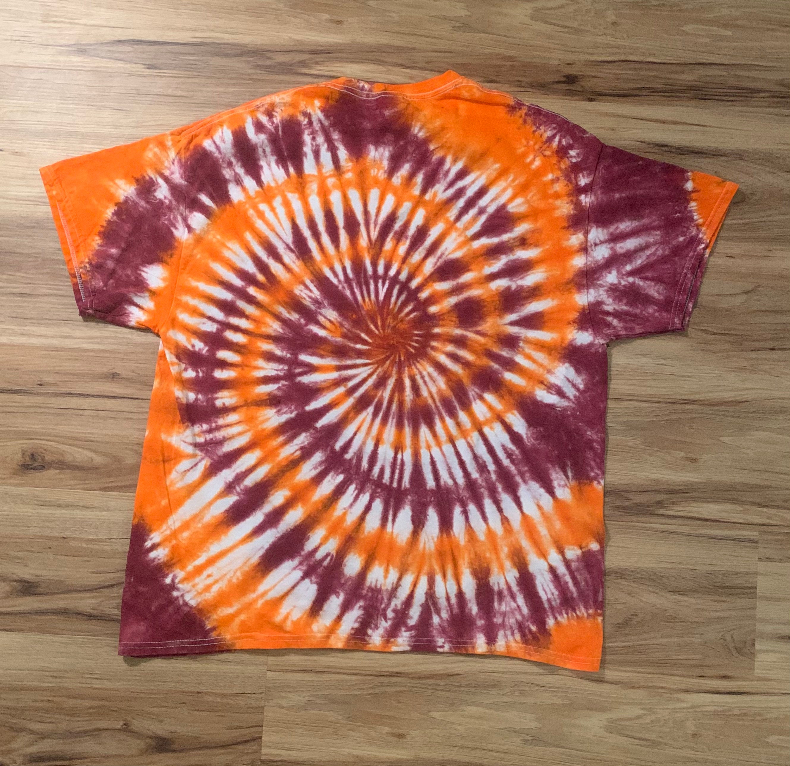 spiral tie dye