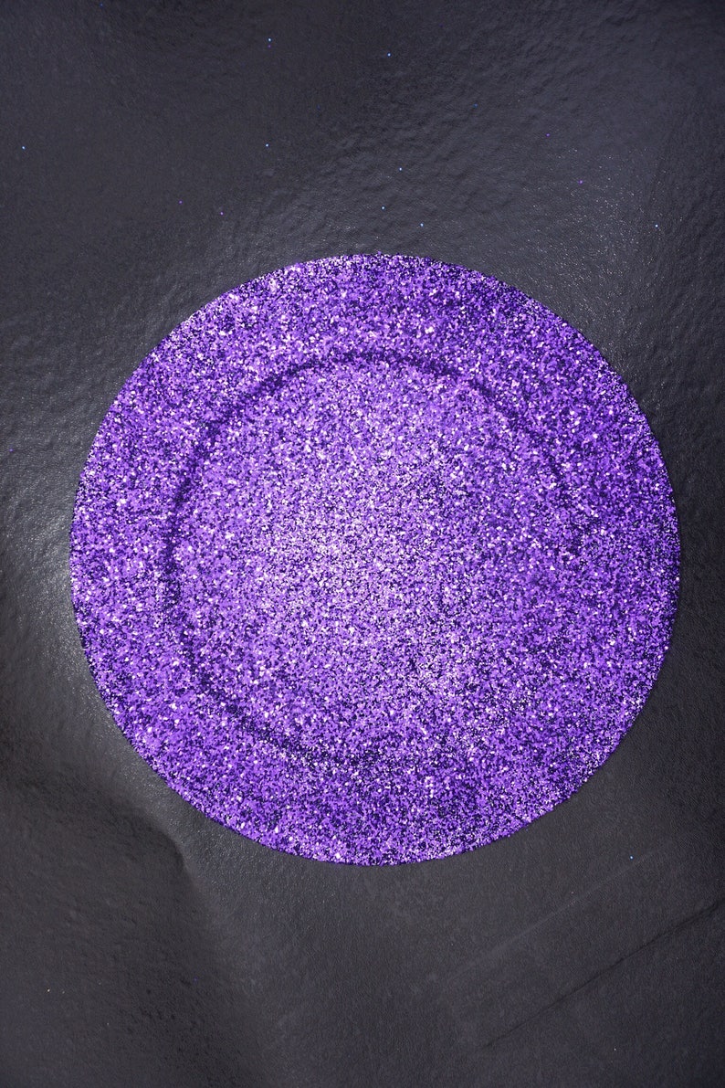 Glitter Charger Plates Etsy