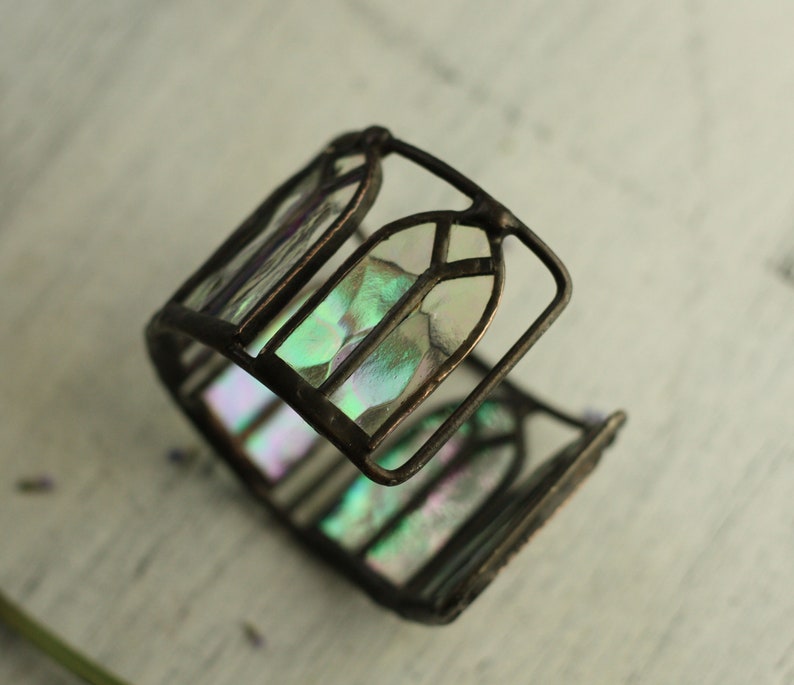 Holographic bracelet festival jewelry festival bracelet witch jewelry gothic bracelet witch Iridescent bracelet gothic jewelry