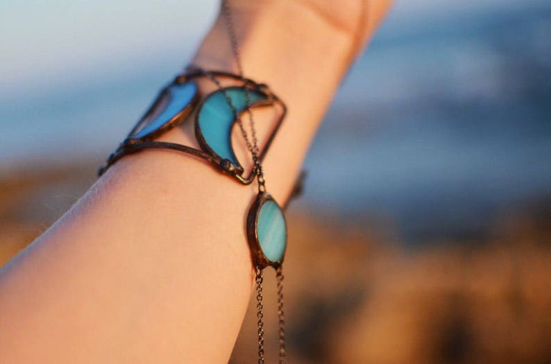 sea jewelry blue boho beach jewelry blue jewelry ocean jewelry summer jewelry hippie jewelry bohemian jewelry Boho jewelry set