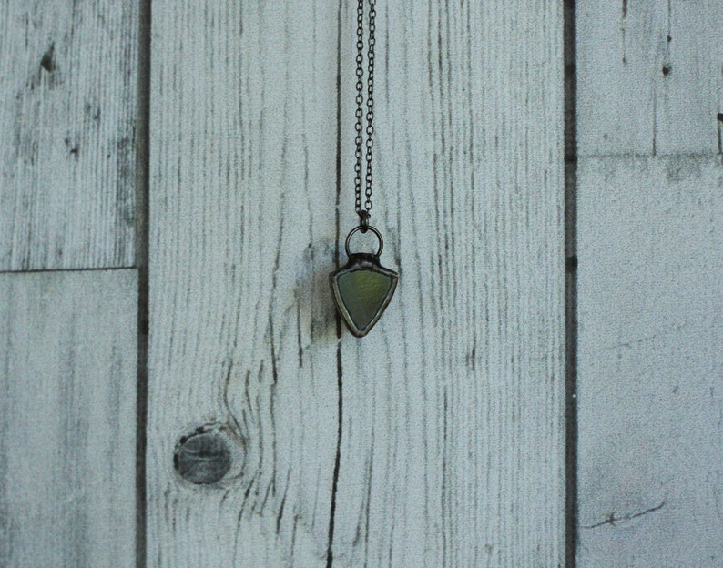 Simple Pendant simple necklace gothic dainty black necklace Small Dark Jewelry Black pendant witch pendant minimalist black necklace