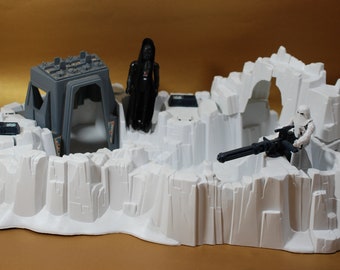 ORIGINAL 4/" Ion Cannon//Gun Vintage 1980 Imperial Attack Base Playset Star Wars