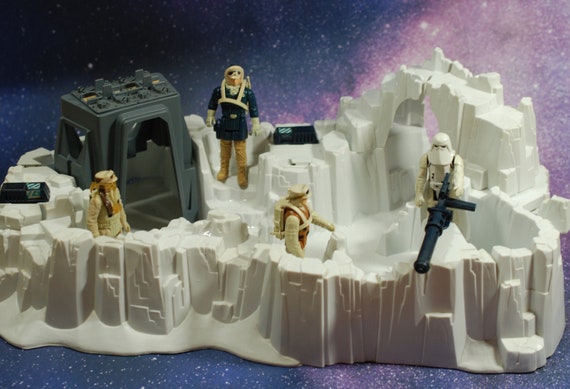 vintage star wars hoth playset