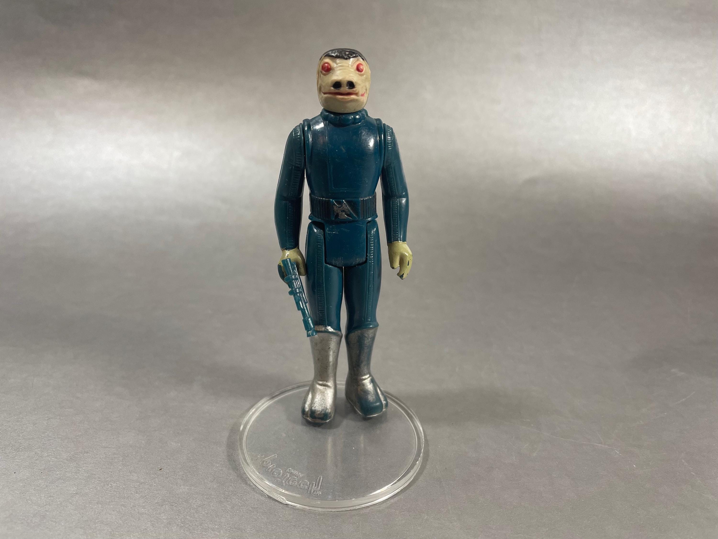 Vintage Star Wars Rare Blue Snaggletooth Action Figure by Kenner