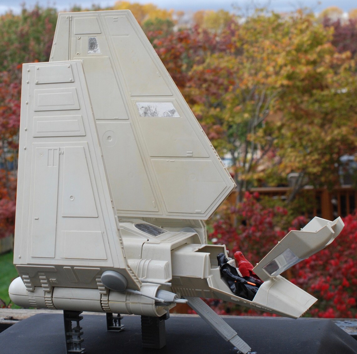 Vintage Star Wars Complete Imperial Shuttle with Working Etsy