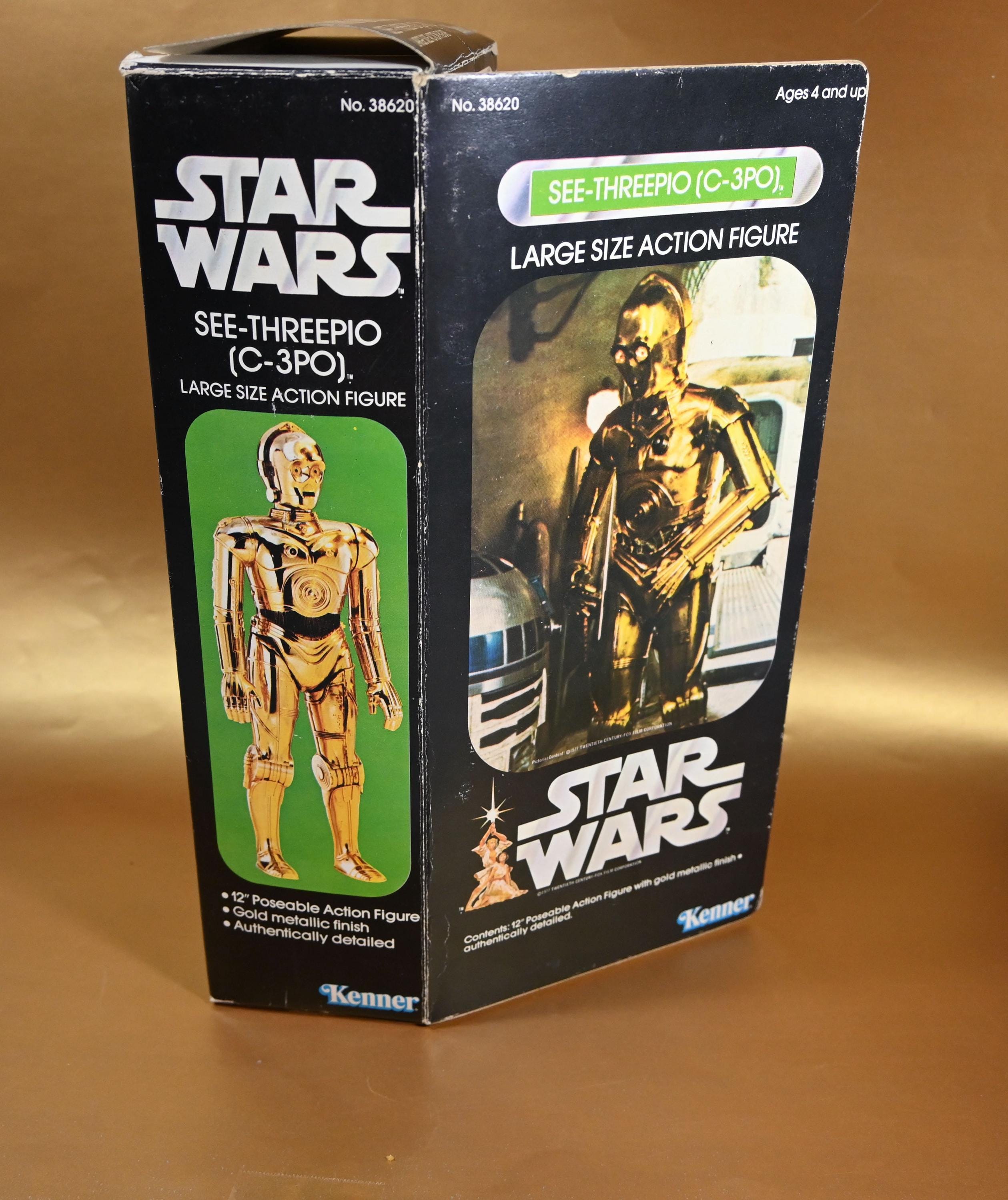 Vintage Star Wars Large 12 Inch C-3PO Action Figure in Box