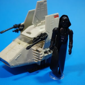 Vintage Star Wars Complete Imperial Shuttle Pod (ISP-6) Mini-Rig + Darth Vader action figure by Kenner
