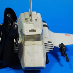 Vintage Star Wars Complete Imperial Shuttle Pod (ISP-6) Mini-Rig + Darth Vader action figure by Kenner