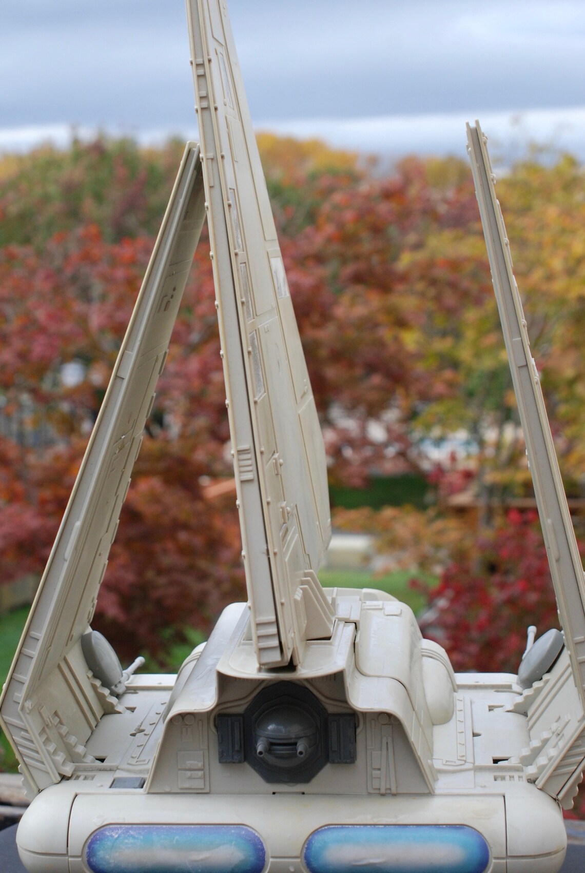 Vintage Star Wars Complete Imperial Shuttle with Working Etsy