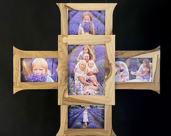 Magnetic Wooden Frame "Puzzle" Made Of Eco-riendly And Non-toxic Materials. Handmade.