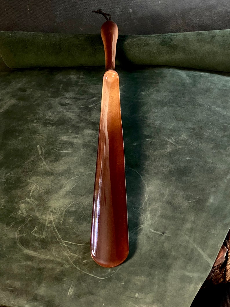 Mens Shoe Horn Wooden Shoe Horn Unique Design Made of Natural Etsy