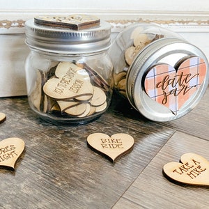 Date Night Jar | Date Night | Date Jar | Date Ideas | Date Night Jar | Date | Date Activities | Couples Activity | Couples Ideas | Dates
