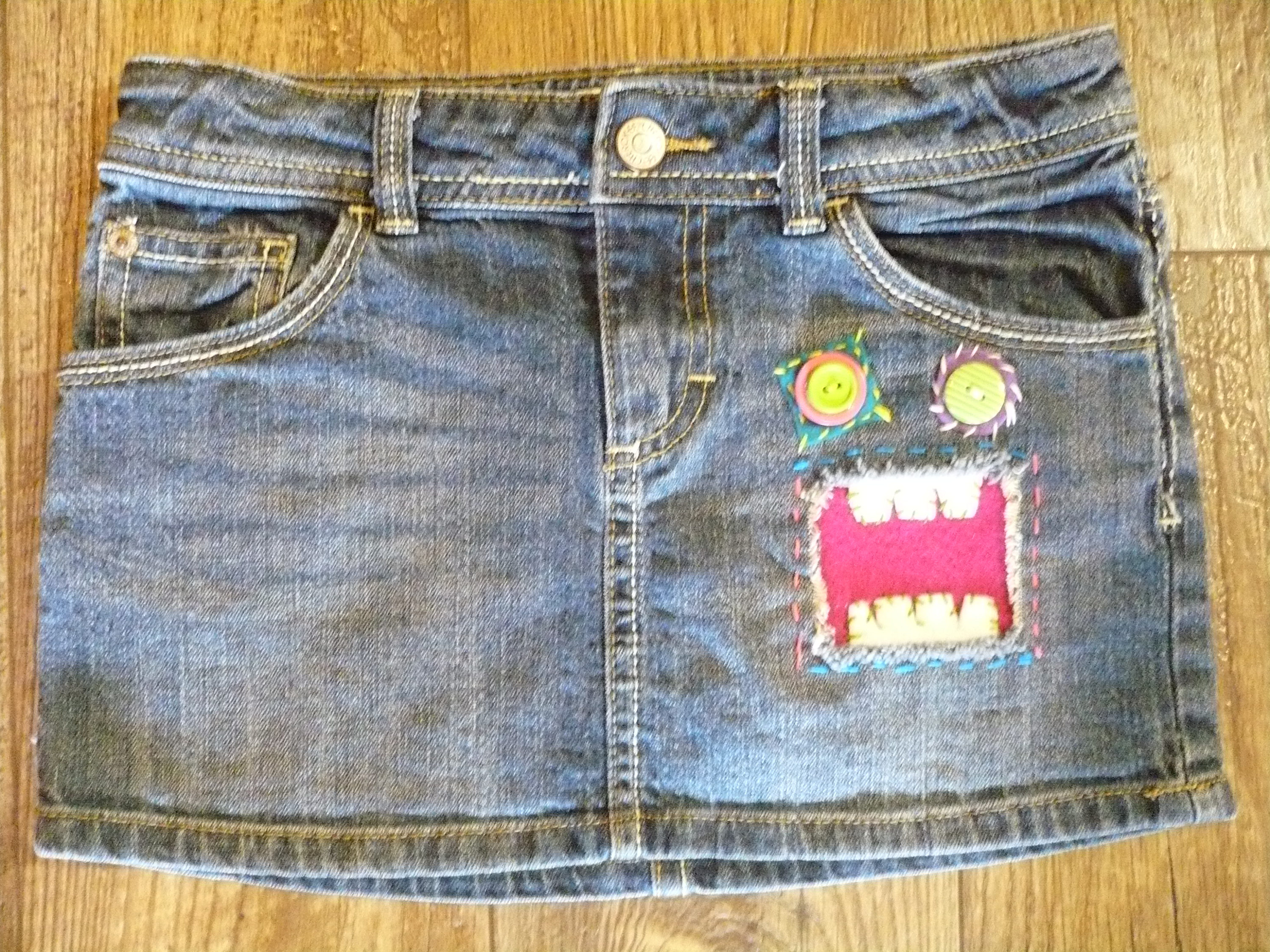 Denim skirt age hot sale 7-8