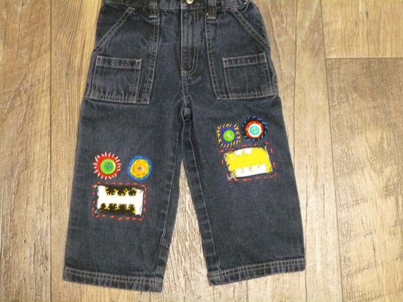 Boys Size 2T Boys Denim Boys Pants Monster Jeans by B Kids Pants Kids