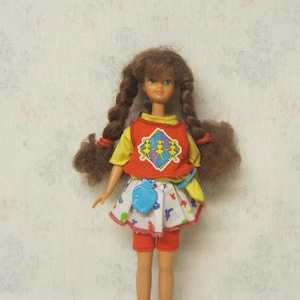 1989 Courtney Skipper Doll Cool Tops #7079 Skipper's Friend 80s Courtney Doll Mattel