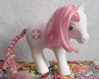 My Little Pony 1983 Sundance G1 Hong Kong 80s MLP Sundance White Pony Earth Pony Sundance