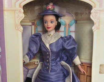 Barbie como la Sra. Albee, nueva en caja, Barbie 1997 P.F.E. Albee, exclusiva de Avon, Barbie vintage de Avon.