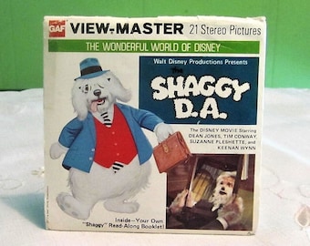 Shaggy DA View Master Reels 1976 Walt Disney Reel Set Complete Disney's Shaggy D.A.
