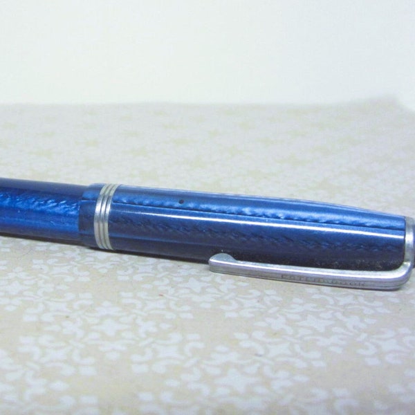 50s Esterbrook SJ Fountain Pen Cobalt Blue Celluloid 9668 Nib Esterbrook Canada For A Pen Collector