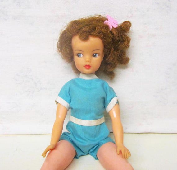 1964 Reliable Canada Tammy Doll: Red Auburn Hair, Walks Her Pet Outfit