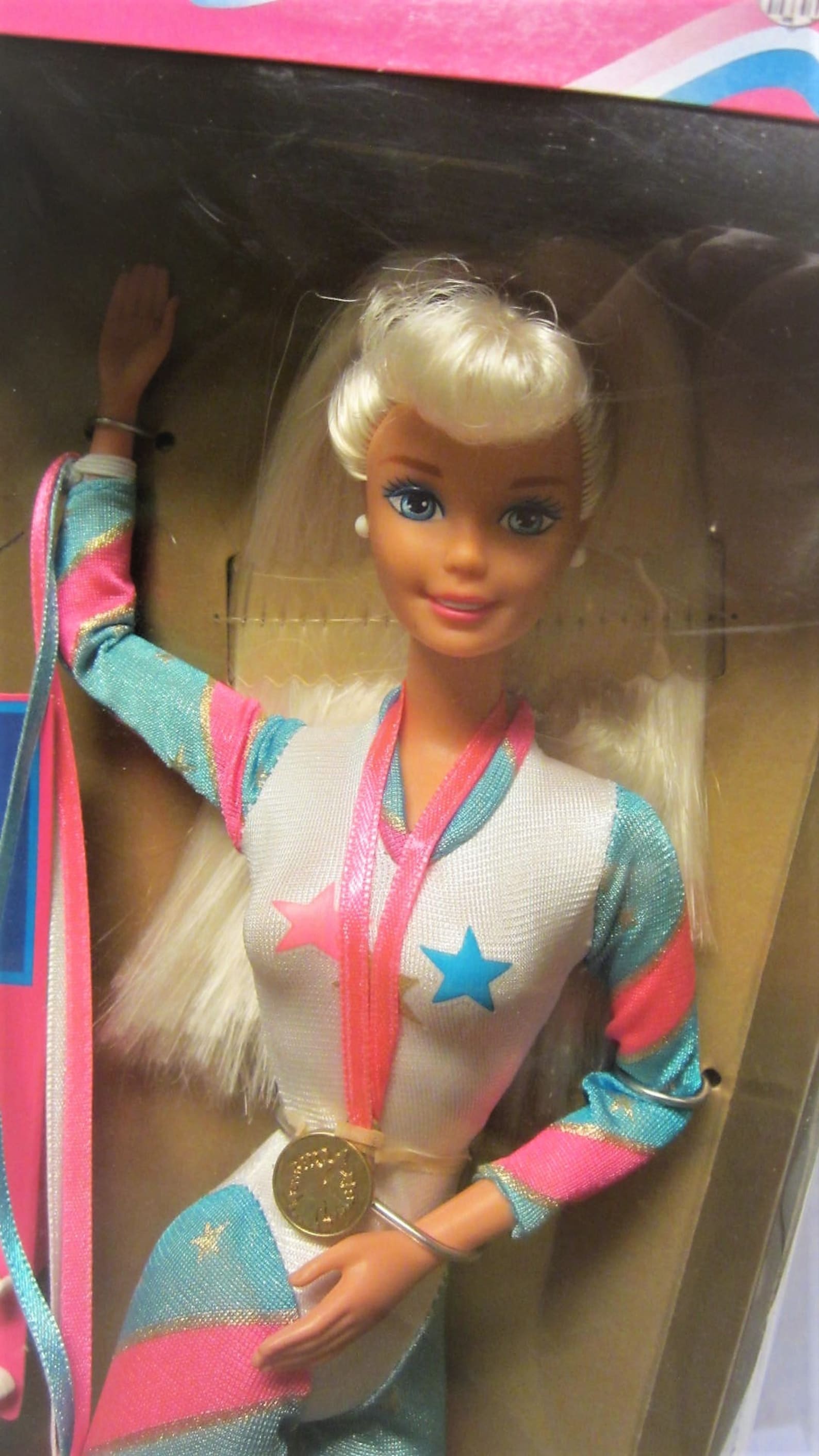 1995 Super Gymnast Barbie 15821 New in Box 90s Gymnast Barbie - Etsy