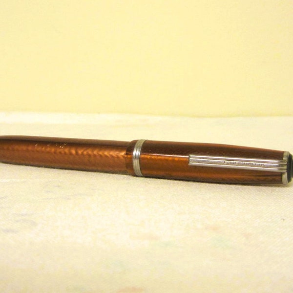 50s Esterbrook SJ Fountain Pen Copper Celluloid 2668 Nib Esterbrook Canada For A Pen Collector