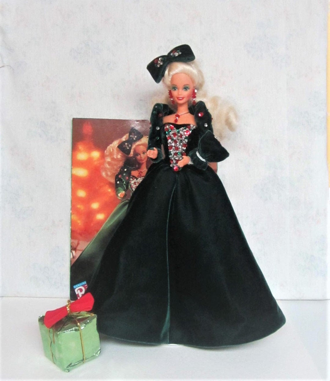 1991 Happy Holidays Barbie 1871 No Box 90s Holiday Barbie - Etsy
