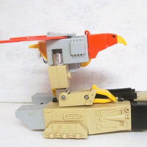 1985 Bandai GoBot Dread Launcher Japan Transforming Robot 80s Gobot Revolt Action Figure
