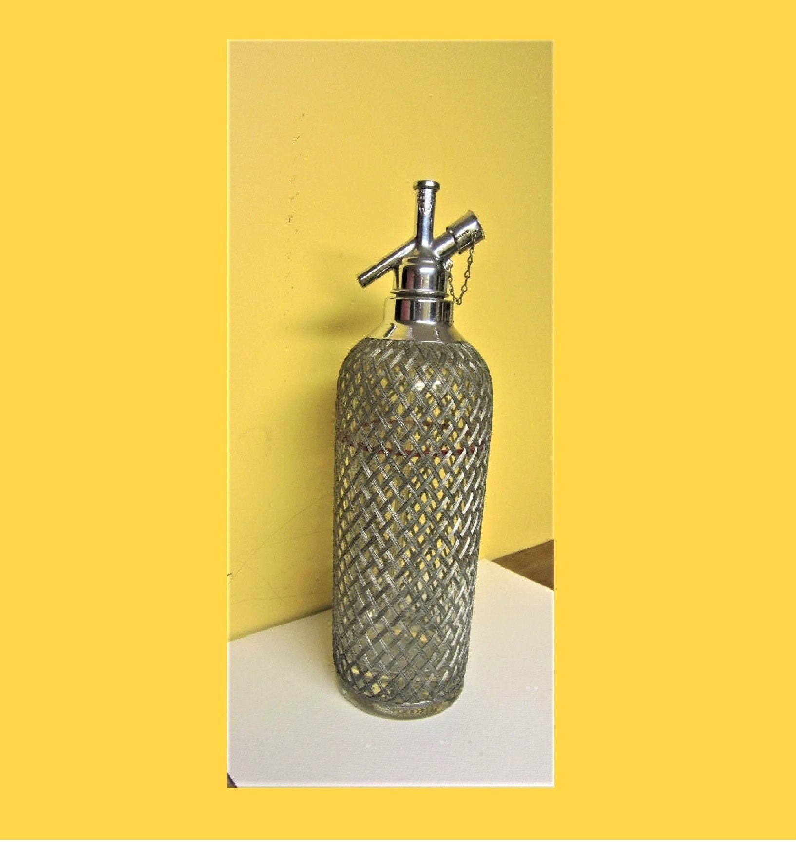 Vintage Soda Water Dispenser Soviet Soda Siphon Seltzer Bottle Soda