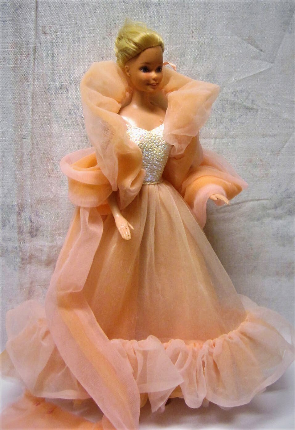 peaches n cream barbie dress