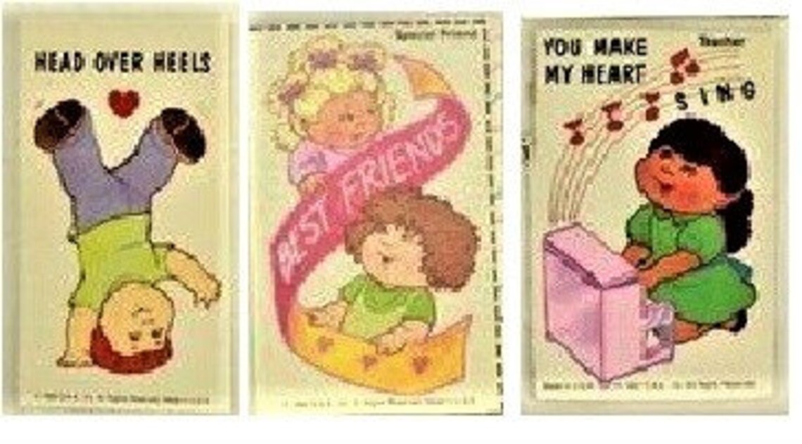 Cabbage Patch Kids Valentines Cards Sealed in Box 1992 - Etsy
