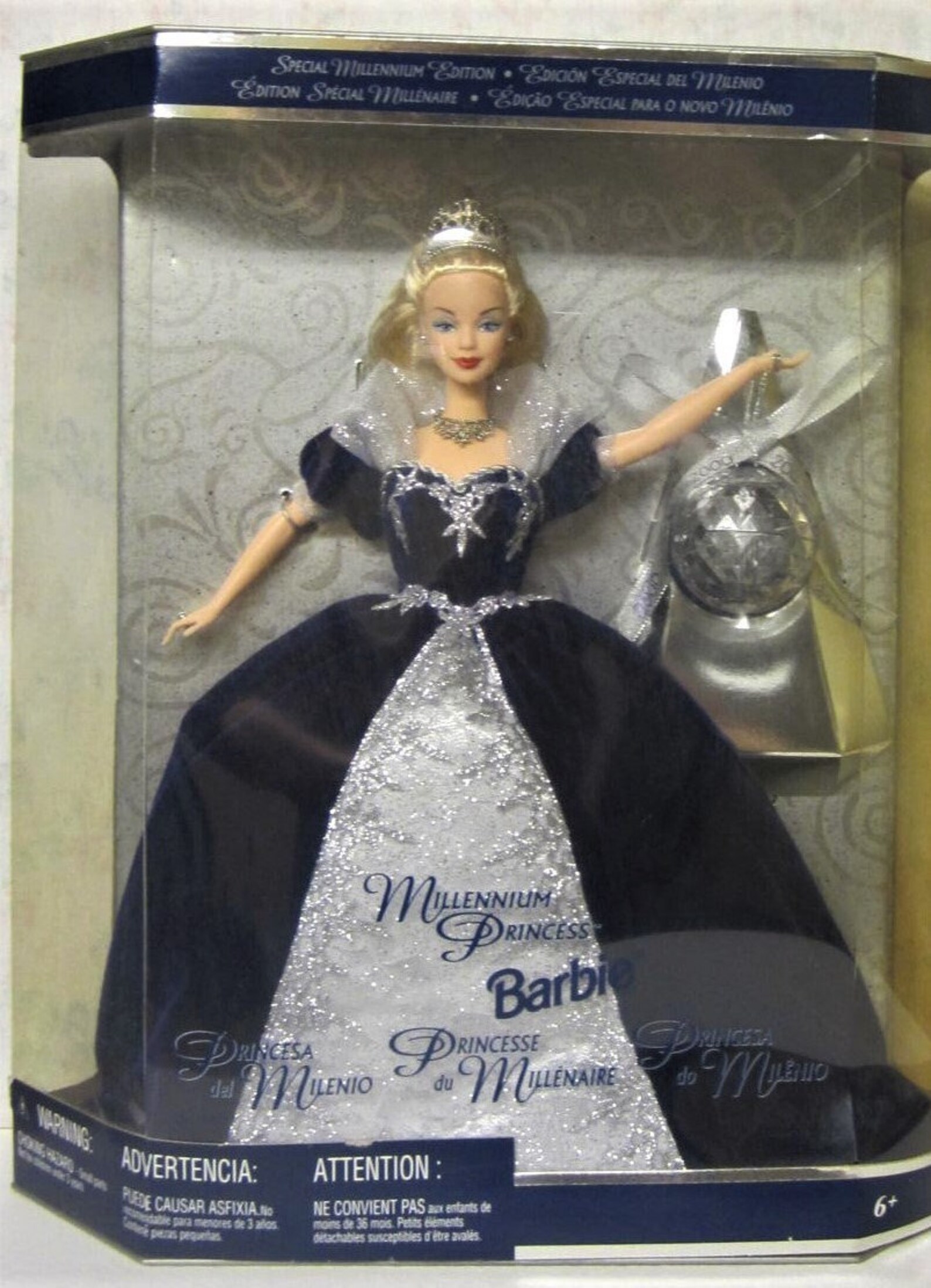 1999 Millennium Princess Barbie 24154 Mint in Box Celebration | Etsy