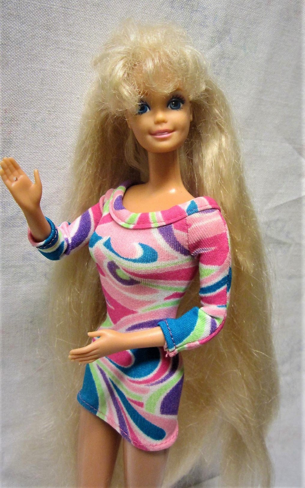 Totally Hair Barbie 1112 With Original Dress Totally Hair 1991